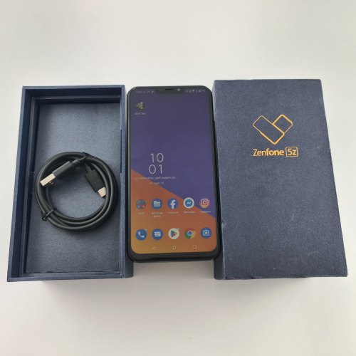 Смартфон ASUS Zenfone 5Z (ZS620KL) 8/256Gb Midnight Blue USED **