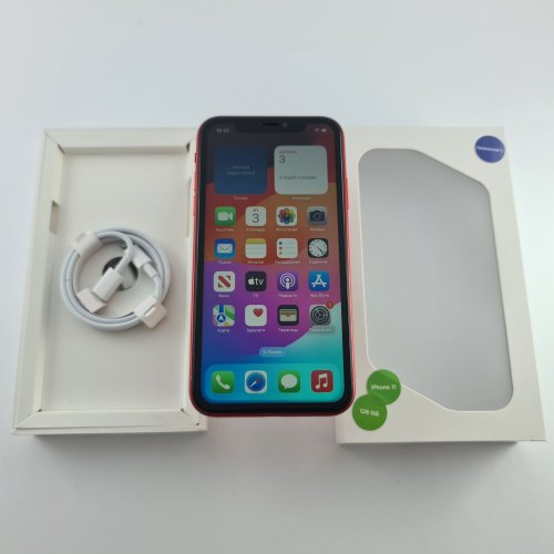 Смартфон iPhone 11 128GB (PRODUCT)RED, Model A2221 USED **