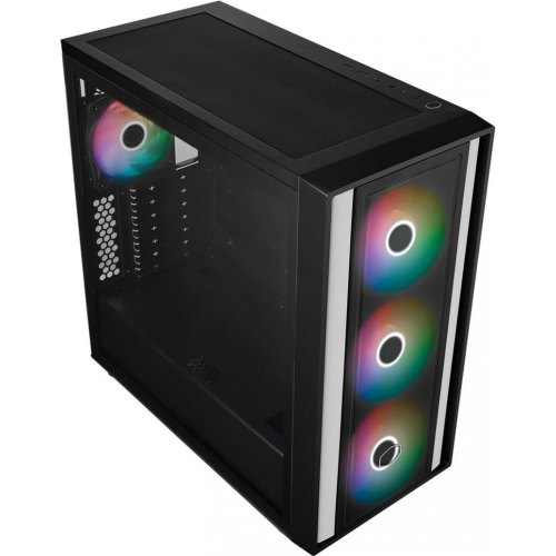 Корпус без БЖ, Cooler Master MasterBox 600 Tempered Glass (MB600-KGNN-S00) Black