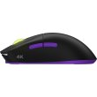 Ігрова миша, бездротова HATOR Quasar 2 Ultra 4K Wireless Black/Lilac (HTM570BL)