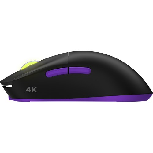 Ігрова миша, бездротова HATOR Quasar 2 Ultra 4K Wireless Black/Lilac (HTM570BL)