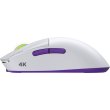 Ігрова миша, бездротова HATOR Quasar 2 Ultra 4K Wireless White/Lilac (HTM571WL)