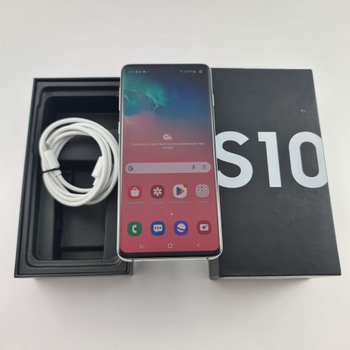 Смартфон Samsung Galaxy S10 (G973F) 1 SIM 128Gb White (SM-G973FZWDSEK) USED **