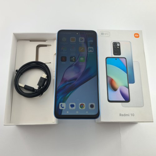 Смартфон Xiaomi Redmi 10 4/64Gb Sea Blue USED **