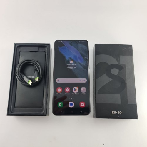 Смартфон Samsung Galaxy S21 Plus (G996B) 128Gb Phantom Black (SM-G996BZKDSEK) USED **