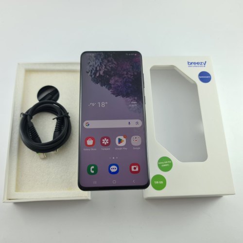 Смартфон Samsung Galaxy S20 Plus (G985F) 128Gb Cosmic Black (SM-G985FZKDSEK) USED **