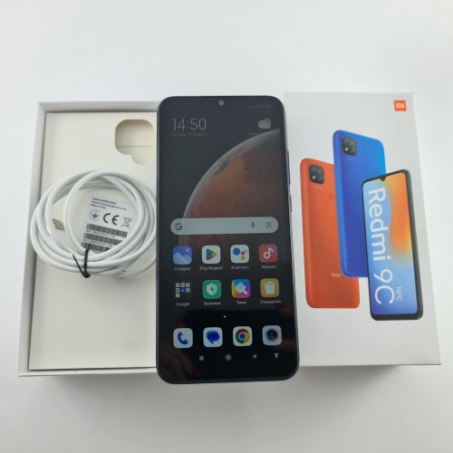 Смартфон Xiaomi Redmi 9C 3/64Gb Midnight Gray USED **