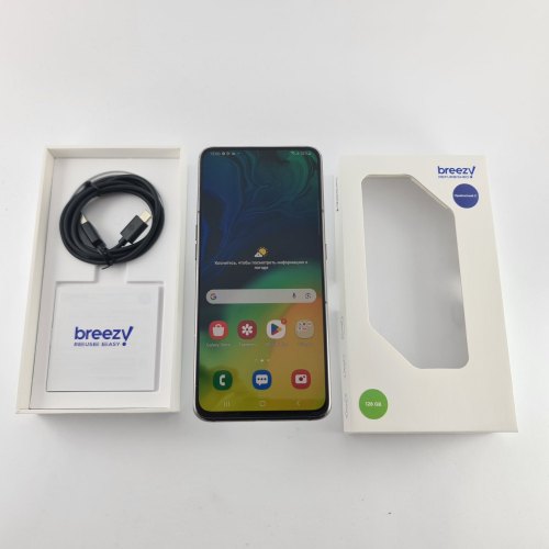 Смартфон Samsung Galaxy A80 (A805F) 128Gb Black (SM-A805FZKDSEK) USED **