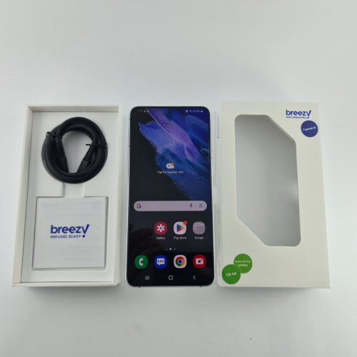 Смартфон Samsung Galaxy S21 Plus (G996B) 1 SIM 128Gb Phantom Silver (SM-G996BZSDSEK) USED **