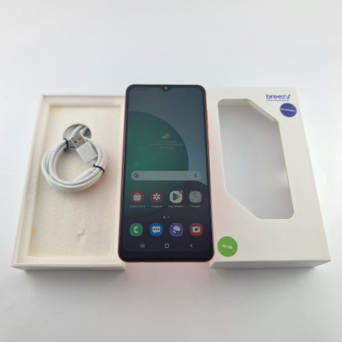 Смартфон Samsung Galaxy A02 (A022F) 32Gb Red (SM-A022GZRBSEK) USED **