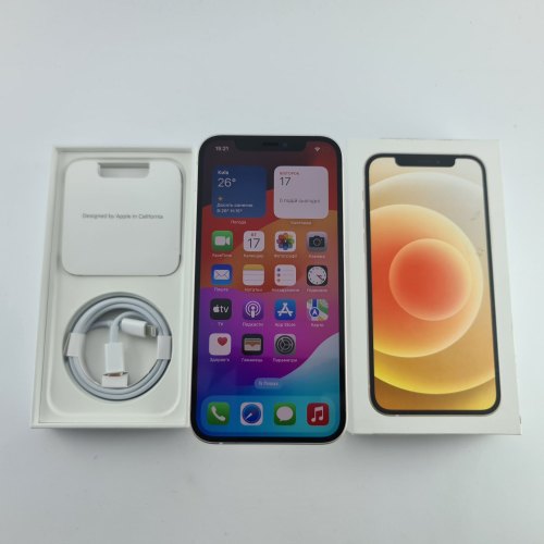 Смартфон iPhone 12 256GB White, Model A2403 USED **