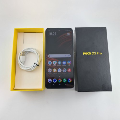 Смартфон Xiaomi Poco X3 Pro 6/128Gb Phantom Black USED **