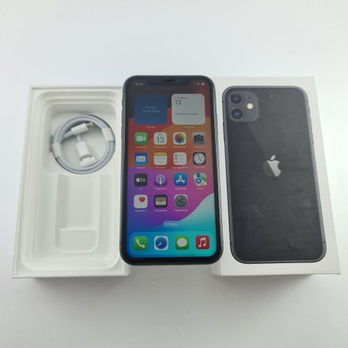 Смартфон iPhone 11 64GB Black, Model A2221 USED **