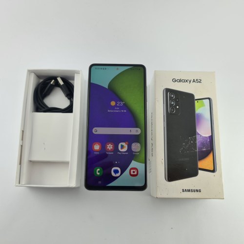 Смартфон Samsung Galaxy A52 (A525F) 256Gb Black (SM-A525FZKISEK), USED USED **