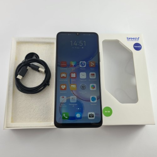 Смартфон Huawei Nova Y70 2022 4/64Gb Midnight Black (MGA-LX9) USED **