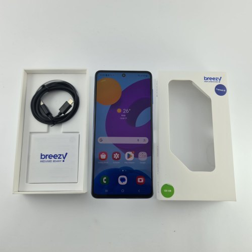 Смартфон Samsung Galaxy M52 5G (M526B) 128Gb Light Blue (SM-M526BLBHSEK) USED **