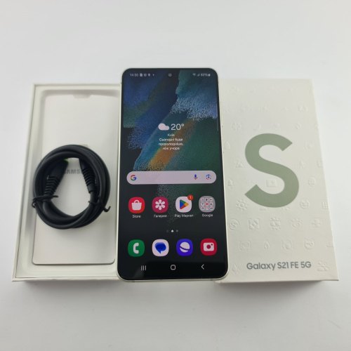 Смартфон Samsung Galaxy S21 FE 5G (G990B) 256Gb Olive (SM-G990BLGGSEK) USED **