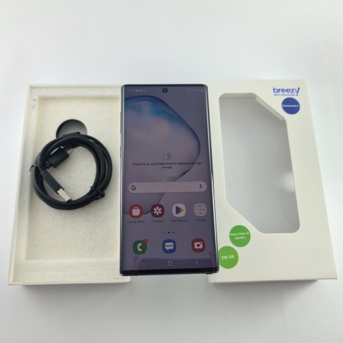 Смартфон Samsung Galaxy Note 10 (N970F) 256Gb Black (SM-N970FZKDSEK) USED **