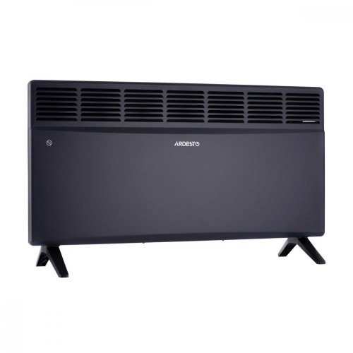 Конвектор електричний ARDESTO CH-2500MCA, 2500 Вт, 25 м2, закритий нагрів. елемент, IP24, мех. керування, антрацит матовий