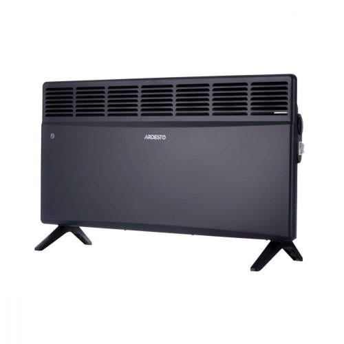 Конвектор електричний ARDESTO CH-2500MCA, 2500 Вт, 25 м2, закритий нагрів. елемент, IP24, мех. керування, антрацит матовий