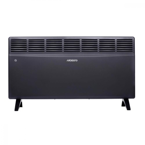 Конвектор електричний ARDESTO CH-2500MCA, 2500 Вт, 25 м2, закритий нагрів. елемент, IP24, мех. керування, антрацит матовий