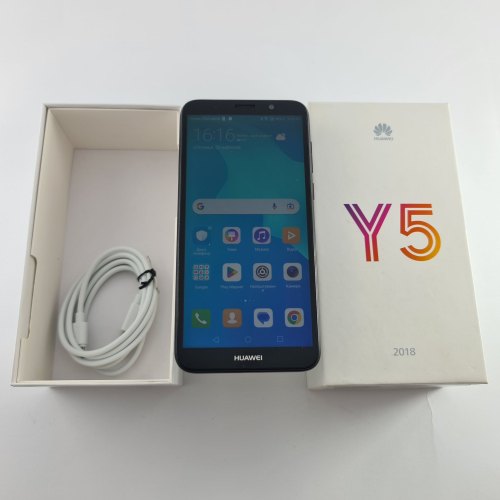 Смартфон Huawei Y5 2018 2/16Gb Black (DRA-L21) USED **