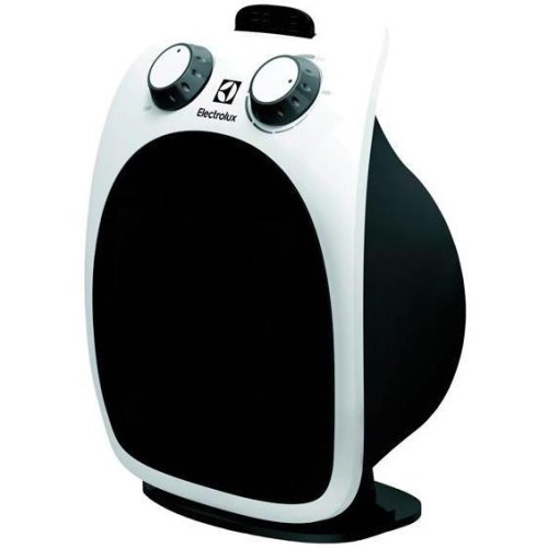 Тепловентилятор Electrolux, 20м2, 1500Вт, мех. упр-ння, керамічний нагрів. елемент,IP20, білий/чорний