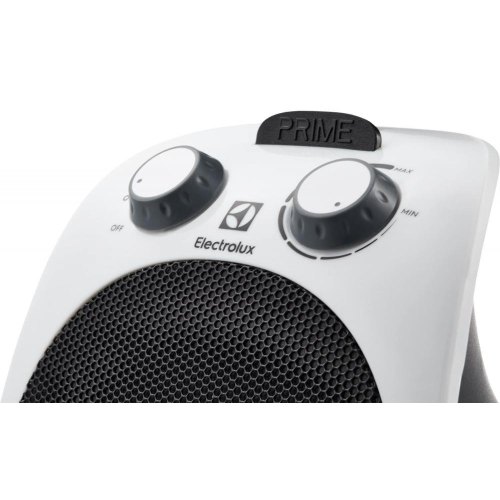 Тепловентилятор Electrolux, 20м2, 1500Вт, мех. упр-ння, керамічний нагрів. елемент,IP20, білий/чорний