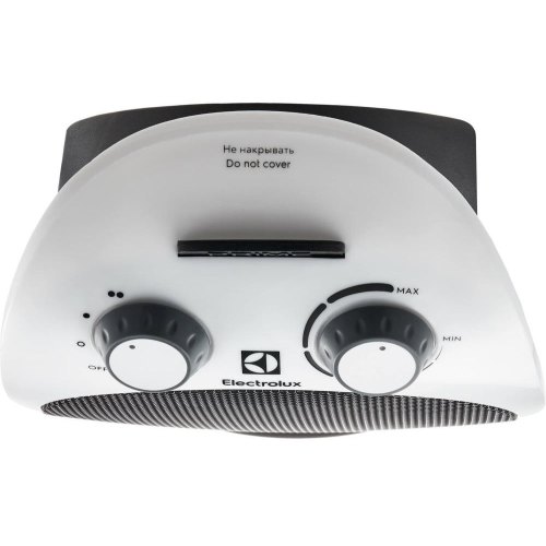 Тепловентилятор Electrolux, 20м2, 1500Вт, мех. упр-ння, керамічний нагрів. елемент,IP20, білий/чорний