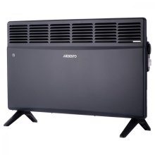 Конвектор електричний ARDESTO CH-2000MCA, 2000 Вт, 20 м2, закритий нагрів. елемент, IP24, мех. керування, антрацит матовий