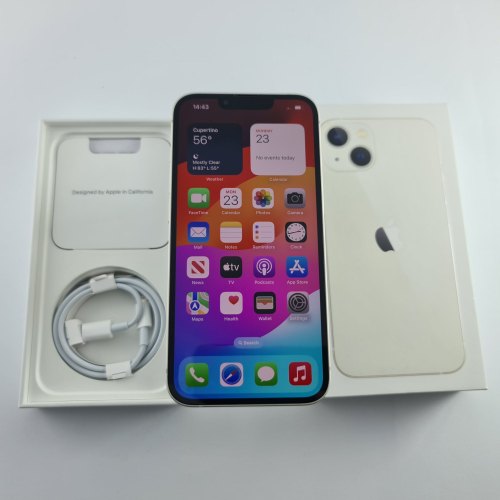 Смартфон iPhone 13 128GB Starlight, Model A2633 USED **