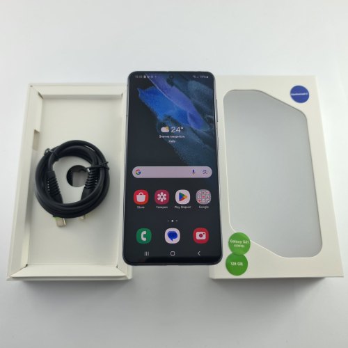 Смартфон Samsung Galaxy S21 (G991B) 128Gb Phantom Gray (SM-G991BZADSEK) USED **