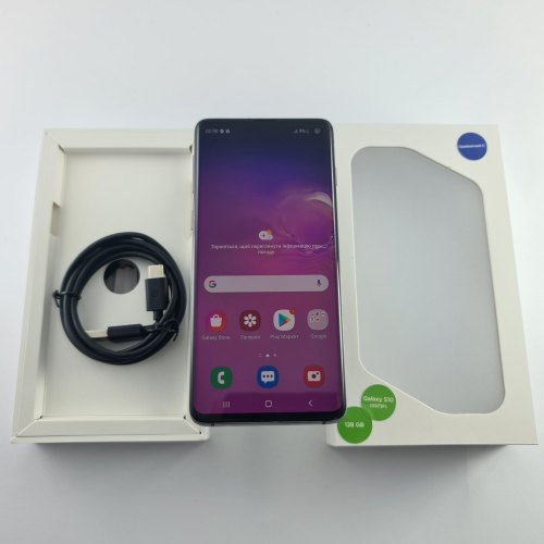 Смартфон Samsung Galaxy S10 (G973F) 128Gb Black (SM-G973FZKDSEK) USED **
