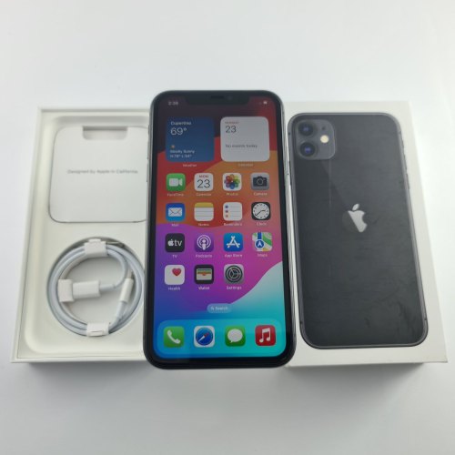 Смартфон iPhone 11 128GB Black, Model A2221 USED **