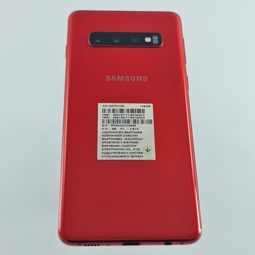 Смартфон Samsung Galaxy S10 (G973F) 128Gb Red (SM-G973FZRDSEK) USED **