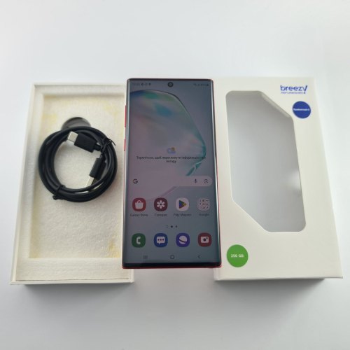 Смартфон Samsung Galaxy Note 10 (N970F) 256Gb Red (SM-N970FZRDSEK) USED **