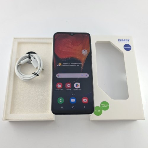 Смартфон Samsung Galaxy A50 (A505F) 64Gb Black (SM-A505FZKUSEK), USED USED **