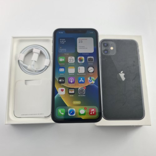 Смартфон iPhone 11 128GB Black, Model A2221 USED **