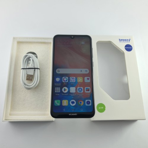 Смартфон Huawei Y7 2019 3/32Gb Midnight Black (DUB-LX1) USED **