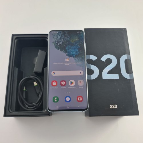 Смартфон Samsung Galaxy S20 (G980F) 128Gb Cloud Blue (SM-G980FLBDSEK), USED USED **