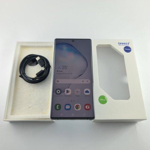 Смартфон Samsung Galaxy Note 10 Plus (N975F) 256Gb Silver (SM-N975FZSDSEK) USED **