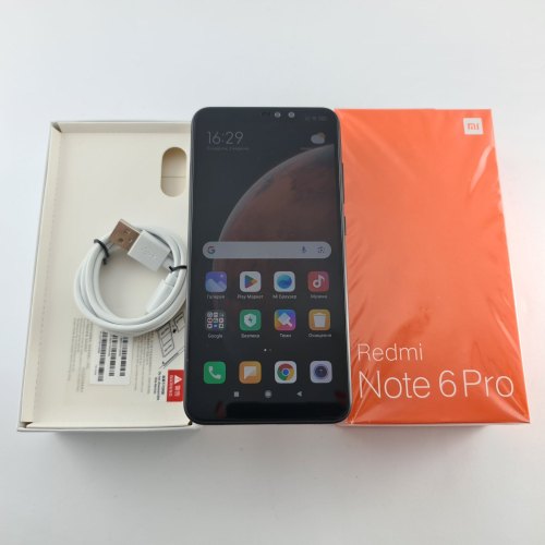 Смартфон Xiaomi Redmi Note 6 Pro 3/32Gb Black USED **