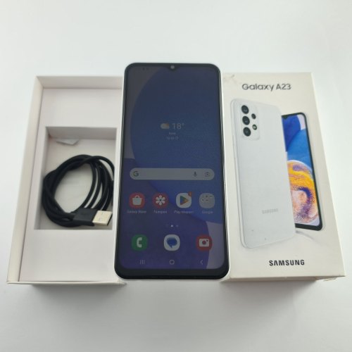 Смартфон Samsung Galaxy A23 (A235F) 64Gb White (SM-A235FZWUSEK) USED **