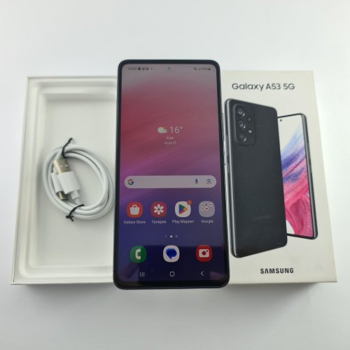 Смартфон Samsung Galaxy A53 (A536E) 128Gb Black (SM-A536EZKDSEK) USED **