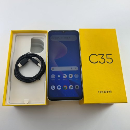 Смартфон Realme C35 4/128Gb Glowing Green USED **