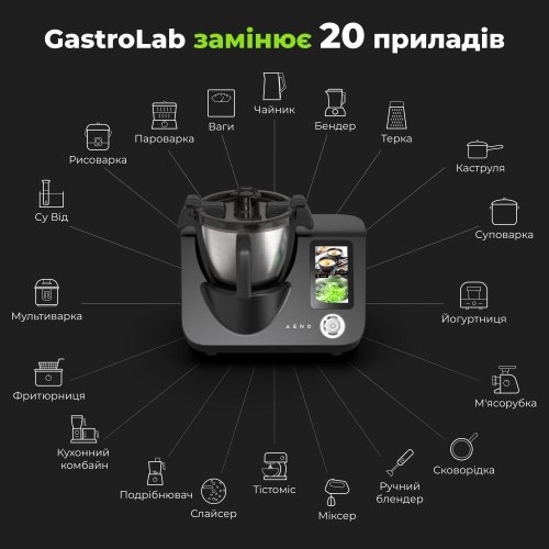 Кухонний комбайн AENO CR1S (ACR0001S)           Новинка