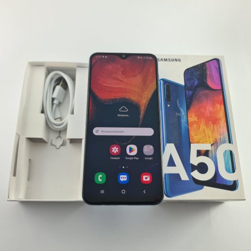 Смартфон Samsung Galaxy A50 (A505F) 128Gb Blue (SM-A505FZBQSEK) USED **