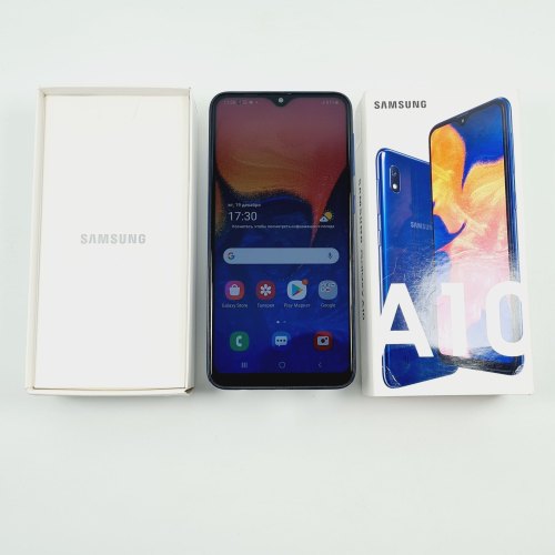 Смартфон Samsung Galaxy A10 32 GB Blue USED **