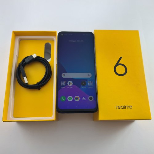 Смартфон realme 6 4/128Gb Blue USED **
