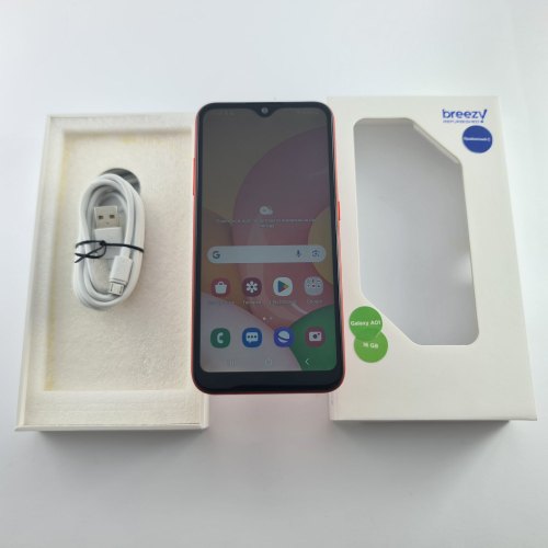 Смартфон Samsung Galaxy A01 (A015F) 16Gb Red (SM-A015FZRDSEK) USED **